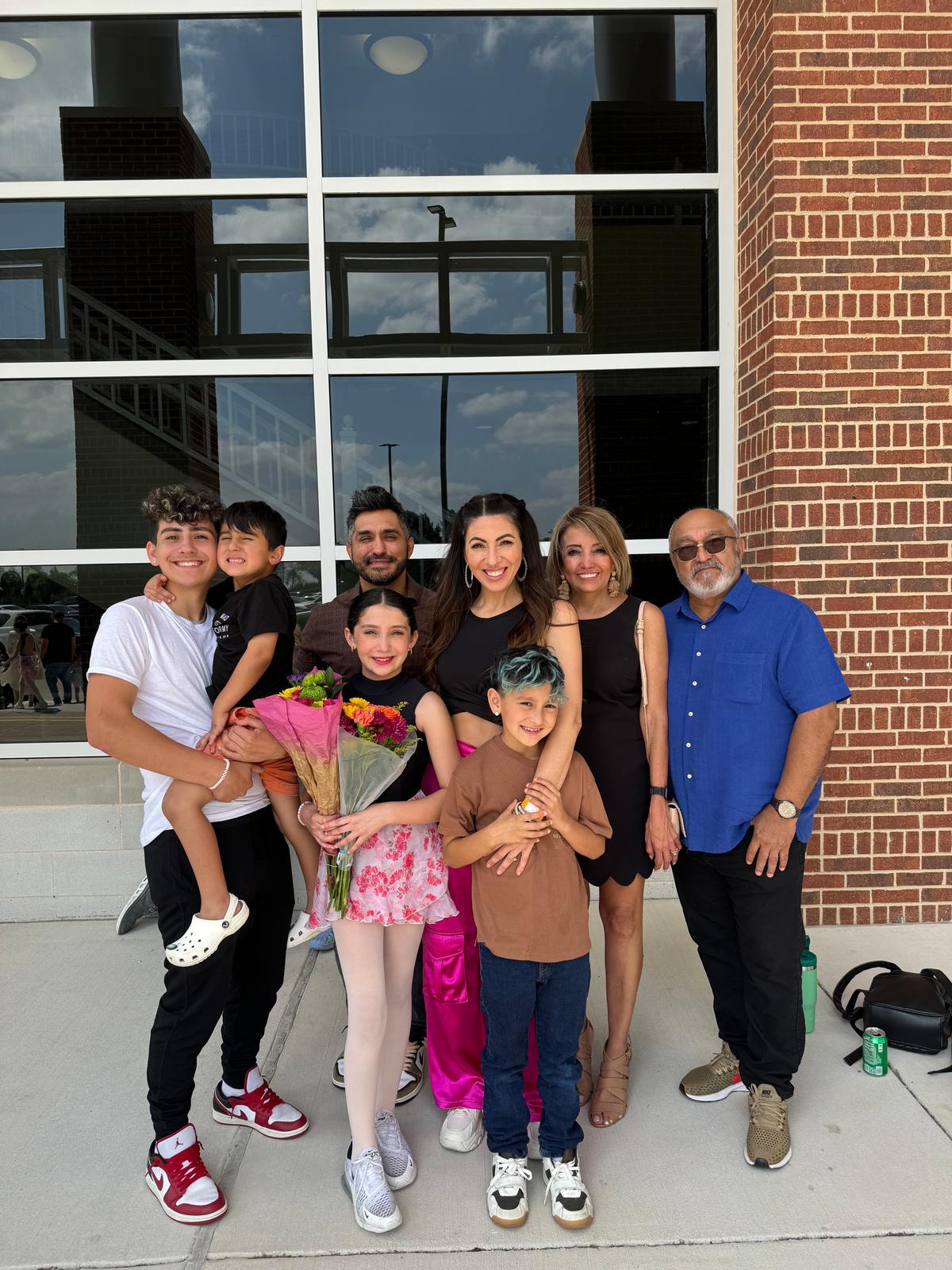 The Tamez family. (Courtesy of Crystal Tamez)