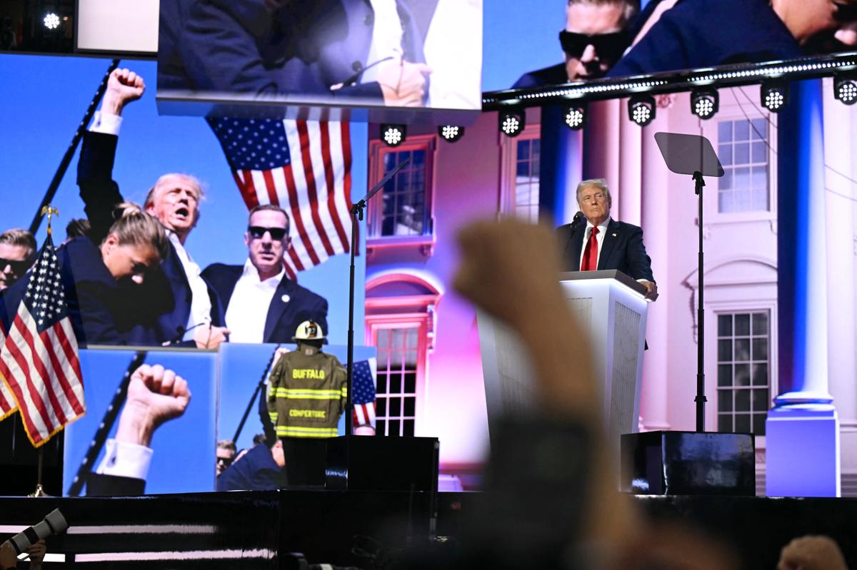 Trump Recalls Assassination Attempt During RNC Nomination Acceptance Speech