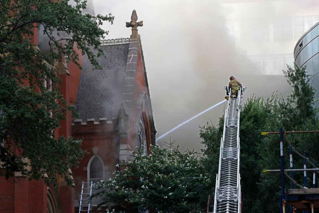 Fire Severely Damages Historic First Baptist Dallas Church Sanctuary