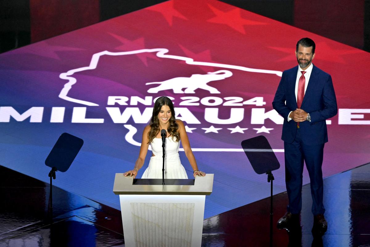 Trump’s 17-Year-Old Granddaughter Makes Political Debut at RNC
