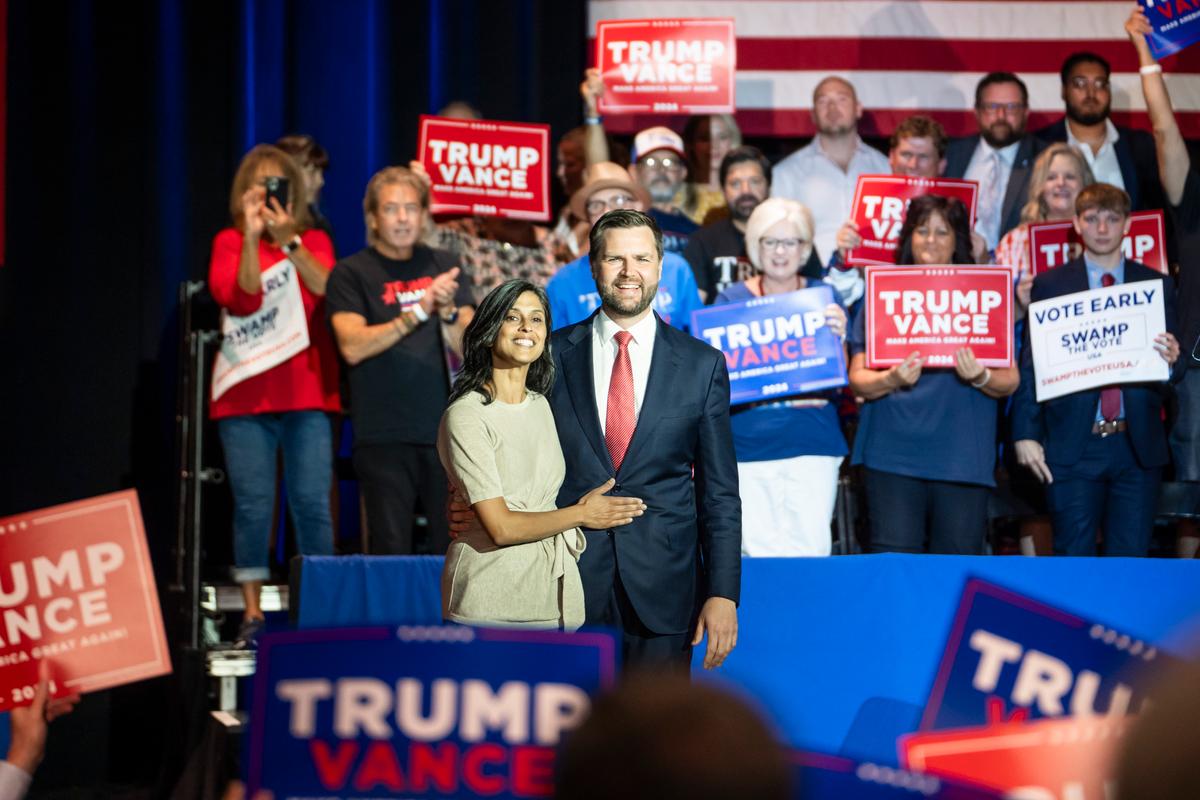 Vance Returns to Ohio Hometown for First Solo Rally as Trump’s Running Mate