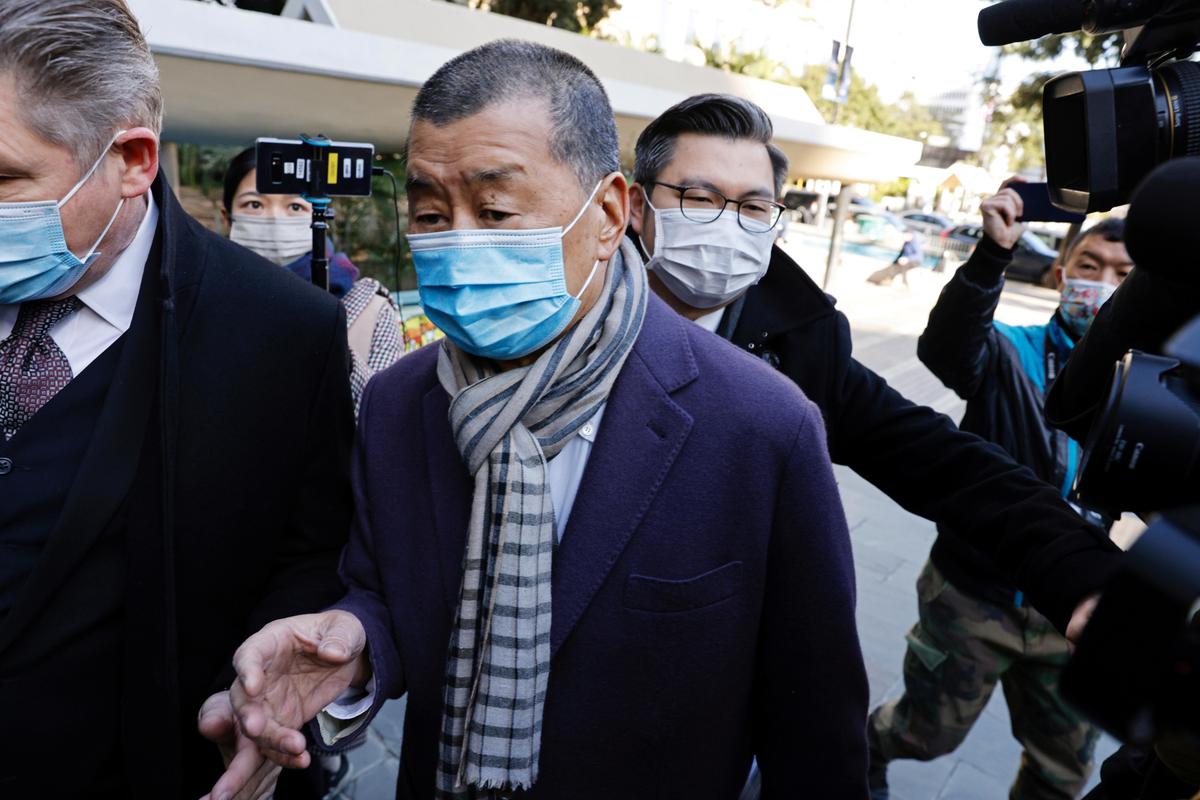 Hong Kong Court Dismisses Tycoon Jimmy Lai’s Bid to End Trial