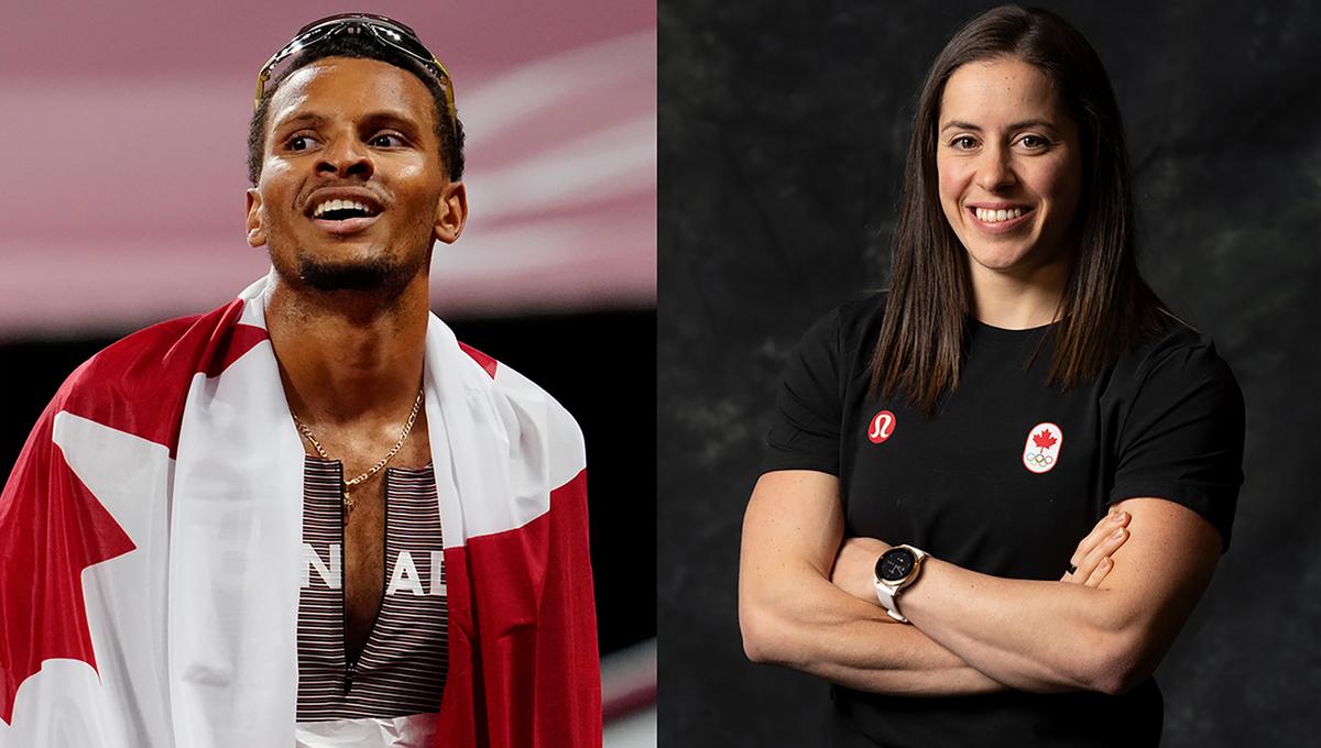 De Grasse, Charron Named Canada’s 2024 Olympic Flag-Bearers