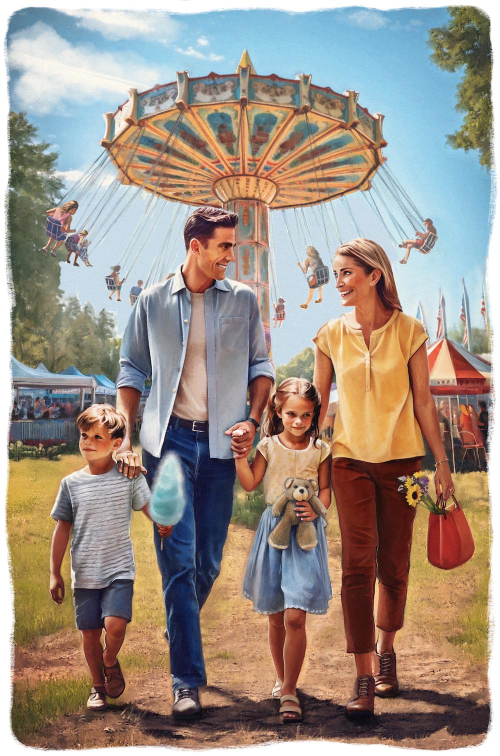 Head over to your local fair and enjoy a walk down memory lane while making new memories as a family. (Biba Kayewich)