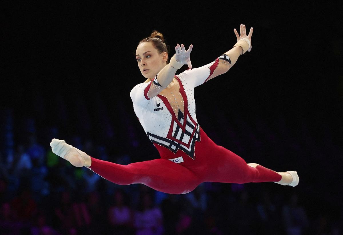 German Gymnasts Choose Full-Body Suits for Comfort, Freedom