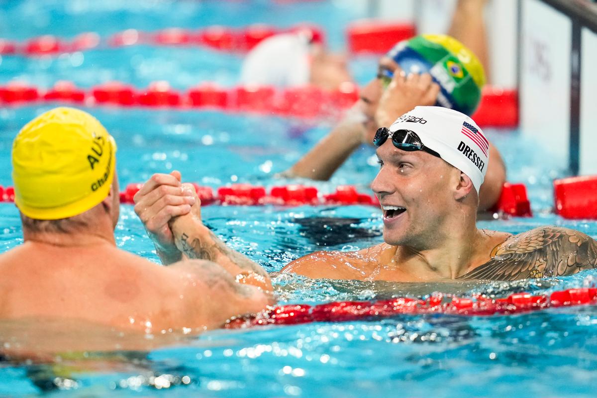 All He Does Is Win Gold Medals: Caeleb Dressel Captures 8th Gold as Anchor of US Relay Team