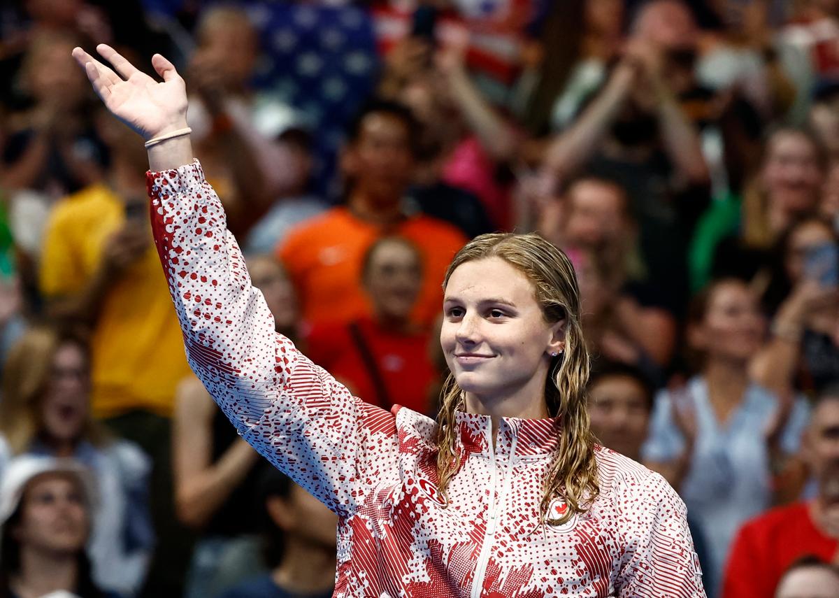 Swimmer Summer McIntosh Wins Canada’s First Medal at Paris Olympics