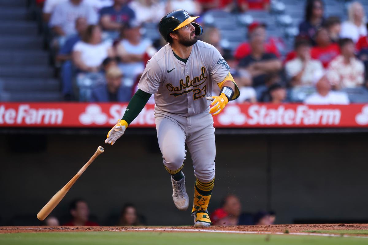 Langeliers Hits 3-run Homer in 1st Inning and Surging Athletics Beat Angels 3–1