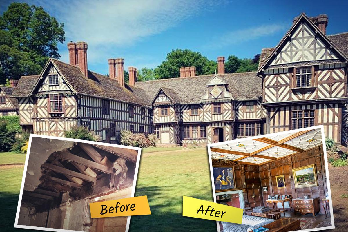 Husband and Wife Buy Her 500-Year-Old Childhood Home Left to Rot—Look at It After Epic Reno