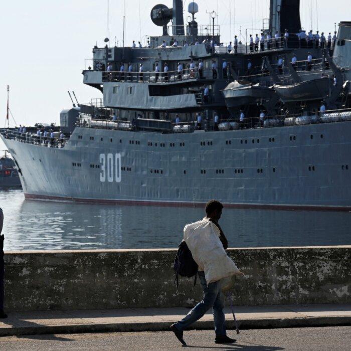 3 Russian Ships Visit Cuba