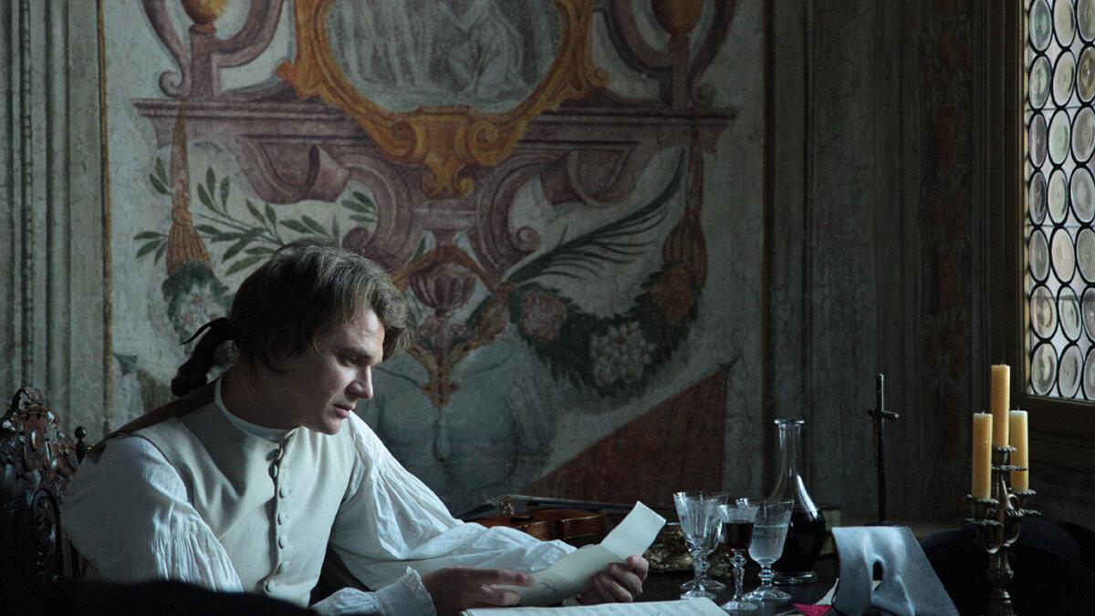 Czech composer Josef Myslivecek (Vojtech Dyk), in "The Bohemian." (Music Box Films)