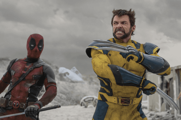 Deadpool/Wade Wilson (Ryan Reynolds, L) and Wolverine/Logan (Hugh Jackman), in “Deadpool & Wolverine.” (Walt Disney Studios Motion Pictures)