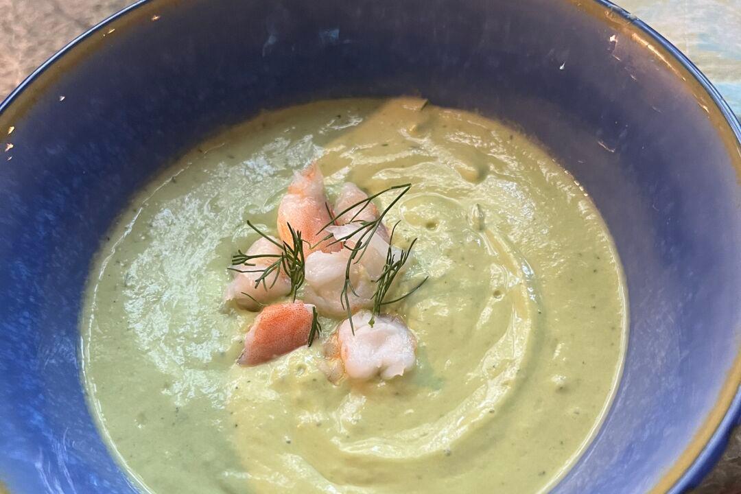 Cool Down in Hot Temps With a No-cook Soup