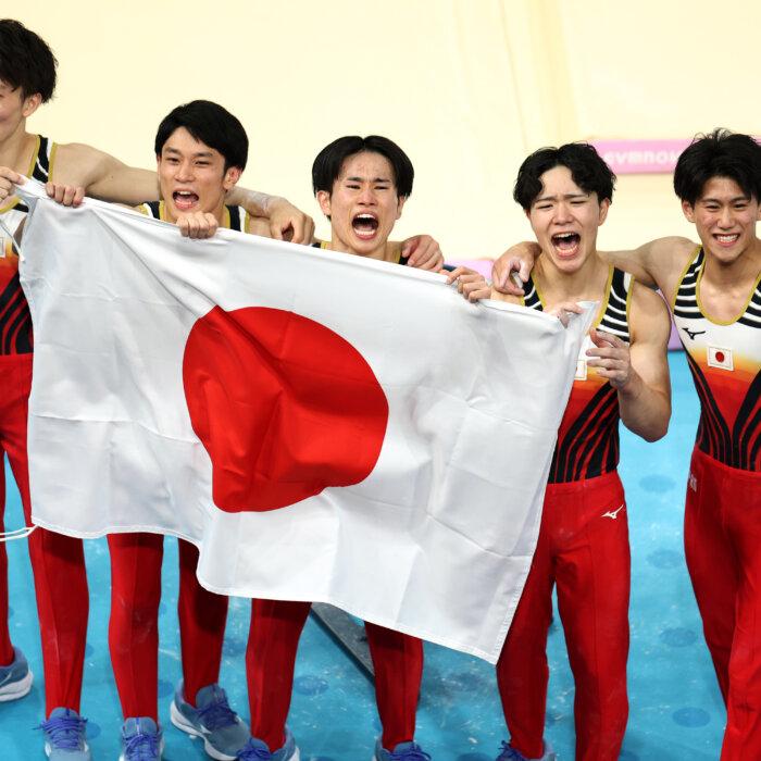 Japan Surges Past China for Olympics Men’s Gymnastics Team Gold