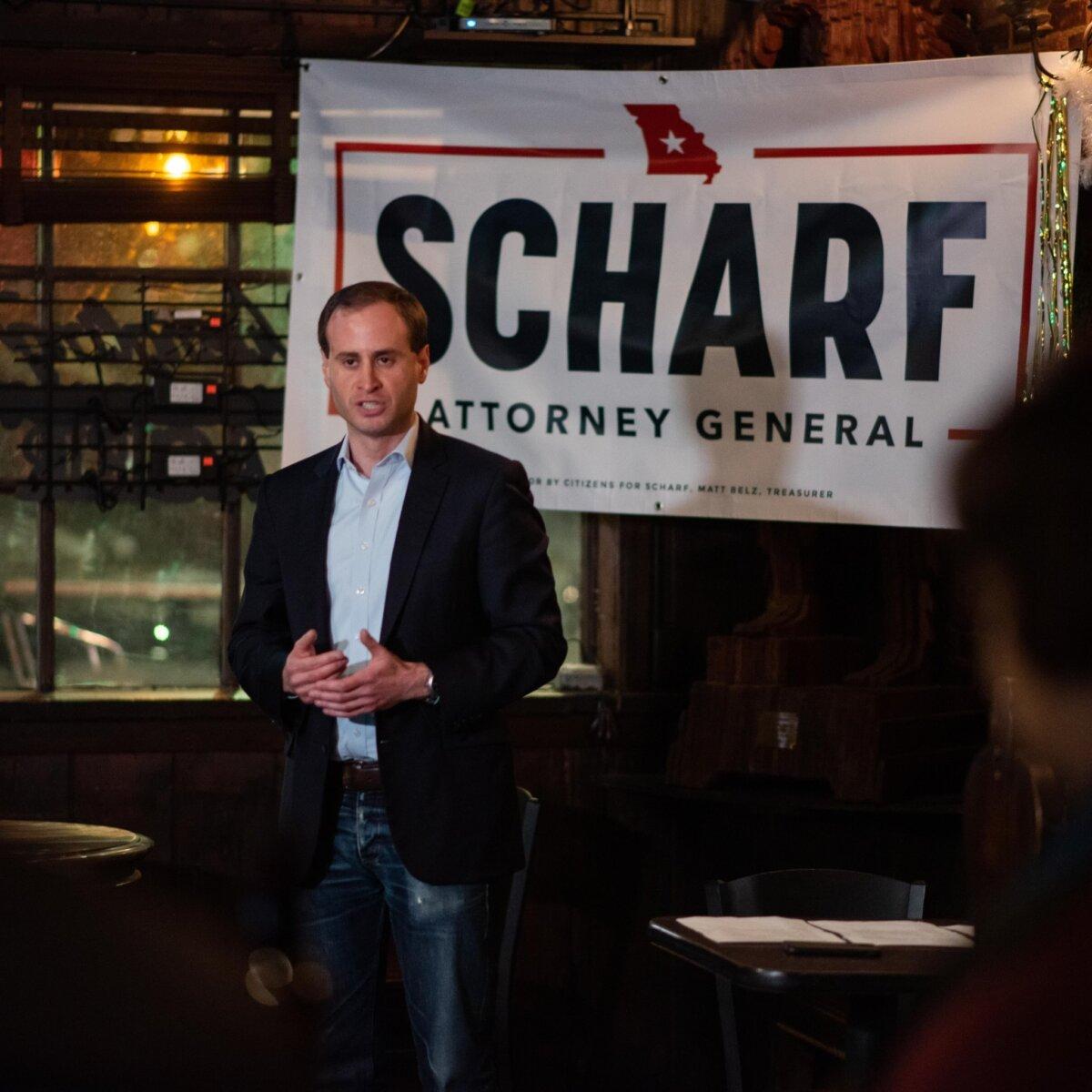 Will Scharf, a Republican candidate for Missouri attorney. (Courtesy of Carter Fortman, Citizens for Scharf)