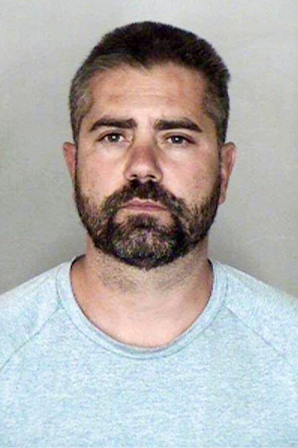 Ronnie Dean Stout II of Chico, Calif. Stout was charged with arson, for allegedly starting the Park Fire, during his first court appearance on July 29, 2024. (Butte County District Attorney via AP)