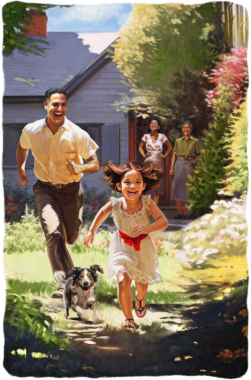 We enjoy the right to raise our children according to our own values. (Biba Kayewich)