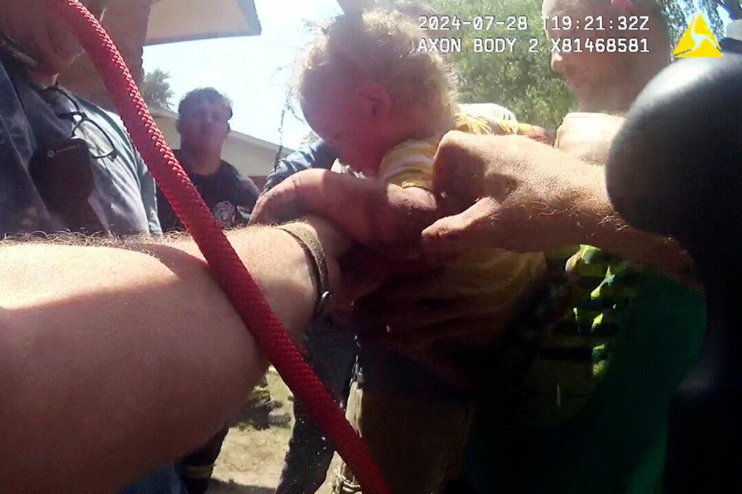 14-Month-Old Boy Rescued After Falling Down Narrow Pipe in Yard of Kansas Home