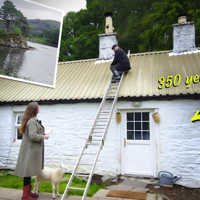 Couple Move Into Stone Cottage From 1700s on Deserted Isle in Scotland: ‘Honoring Our Ancestors’
