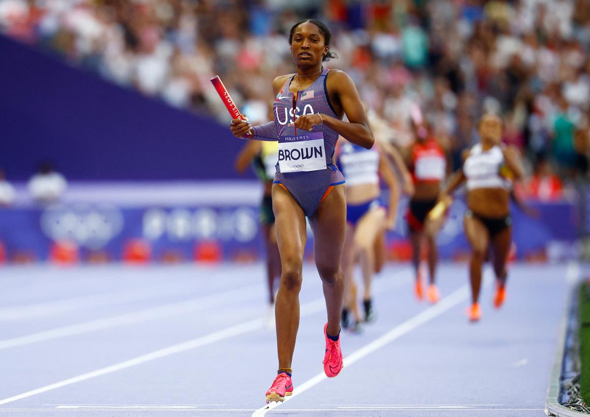 US Sets World Record in 4x400-Meter Mixed Relay at Paris Olympics