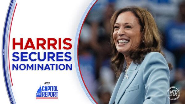 VP Kamala Harris Surpasses Delegate Threshold to Become Official Democratic Presidential Nominee | Capitol Report