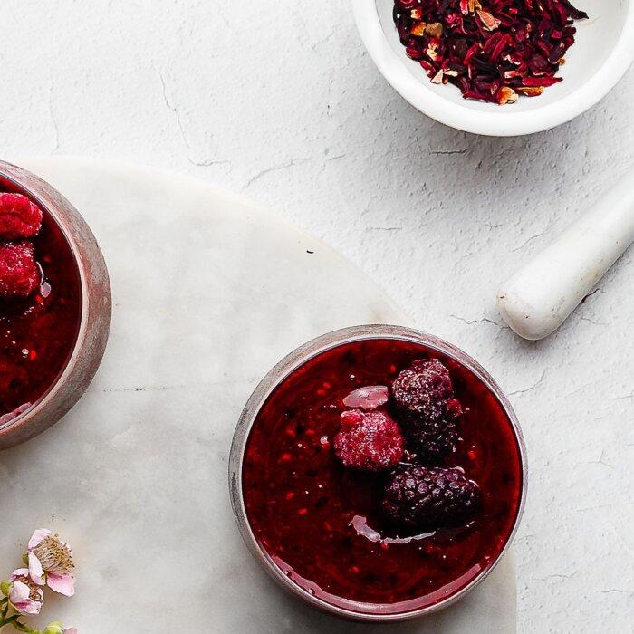 Hibiscus Berry Slushie