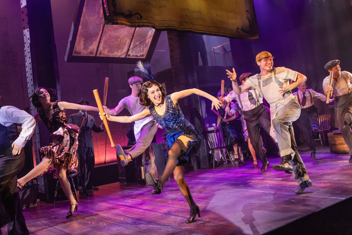 There are plenty of bright lights, characters, and 1920s' vibrancy in "Empire: The Musical." (Matthew Murphy)