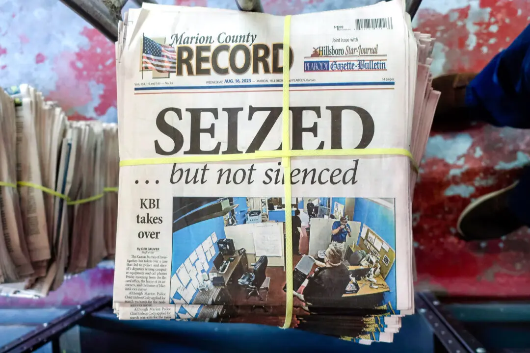 Kansas County to Pay $3 Million Over Police Raid on Local Newspaper