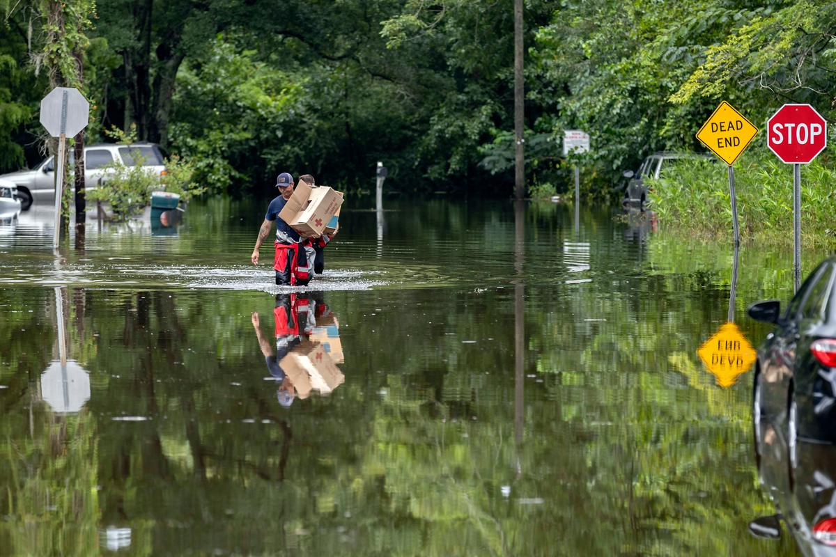 Tropical Storm Debby Drenches Southeast With Rain, High Water as It Drifts Along Atlantic Coast