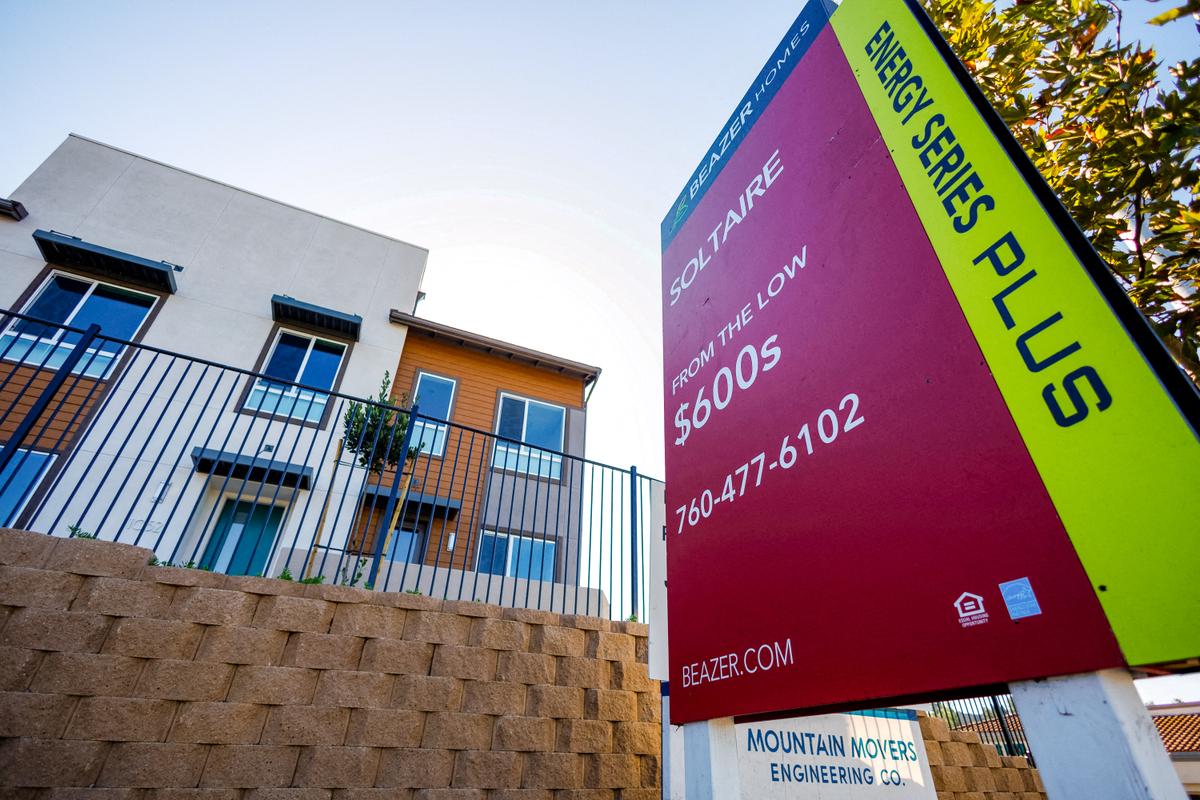 US New-Home Sales Rise 20.5 Percent in August as Mortgage Rates Ease