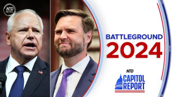 Harris and Walz Take on Vance in Blue Wall Battleground States, Competing for the Midwest | Capitol Report