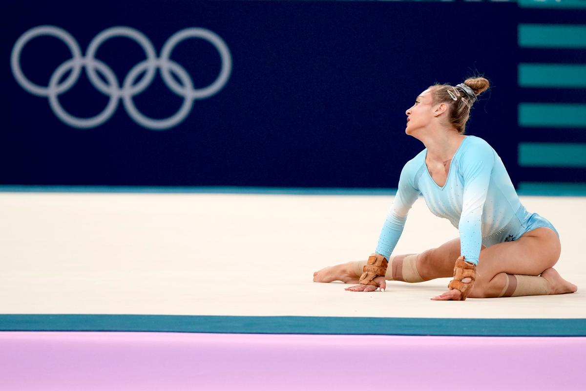 Romanians Appeal Gymnast’s Score After Inquiry Drama in Floor Exercise Final at Olympics