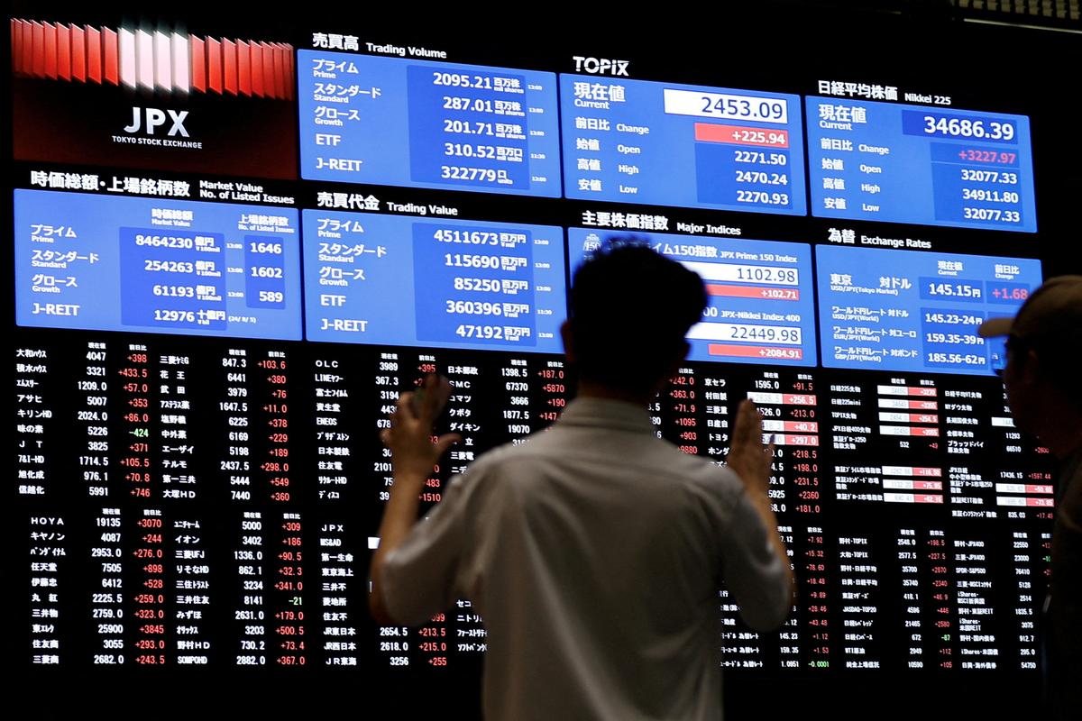 Global Stocks Drop and Yen Rises as Volatility Reigns