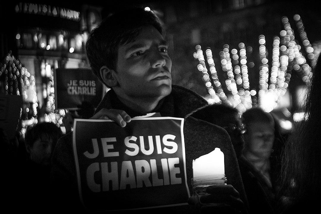 Tribute to Charlie Hebdo in Strasbourg. (<a href="https://commons.wikimedia.org/wiki/Category:Claude_Truong-Ngoc" target="_blank" rel="nofollow noopener">Claude Truong-Ngoc</a>/<a href="https://en.wikipedia.org/wiki/Charlie_Hebdo_shooting#/media/File:Je_suis_Charlie_Strasbourg_7_janvier_2015" target="_blank" rel="nofollow noopener">CC BY SA 3.0</a>)