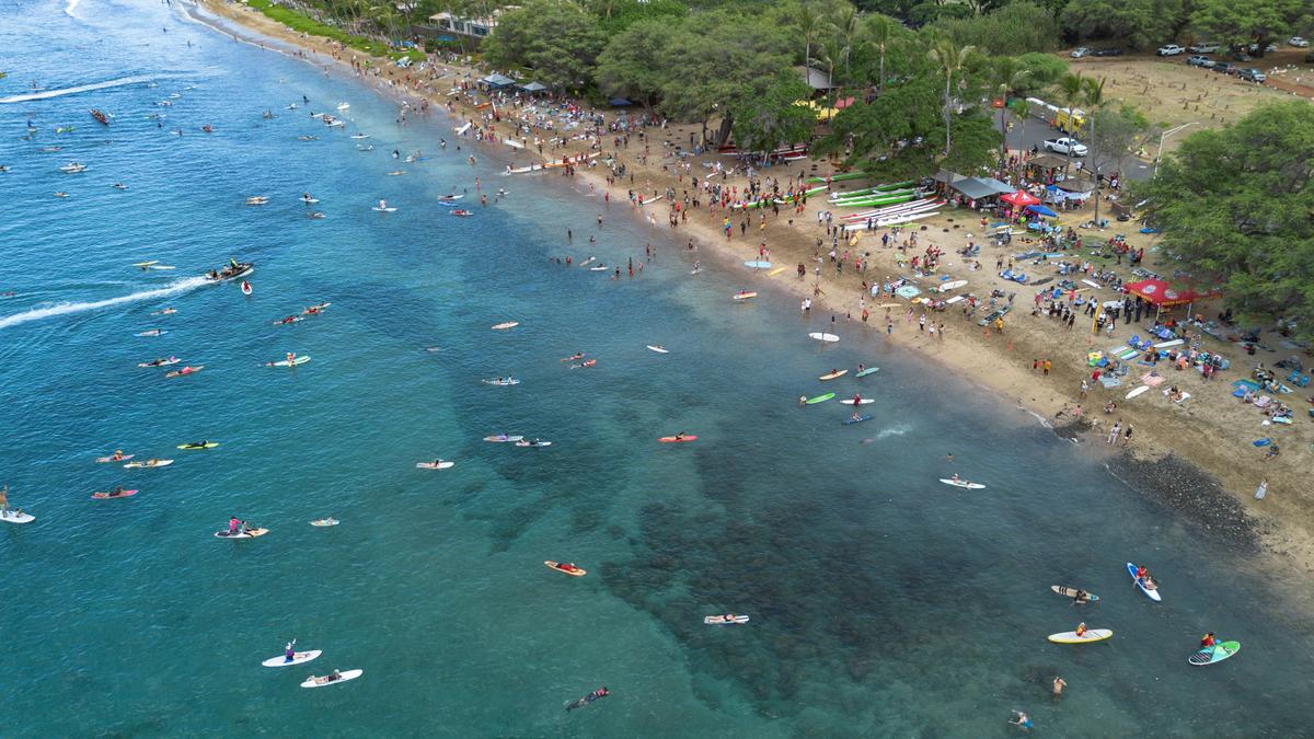 Maui Remembers 102 Lost in Lahaina Wildfire With a Paddle Out One Year After Devastating Blaze