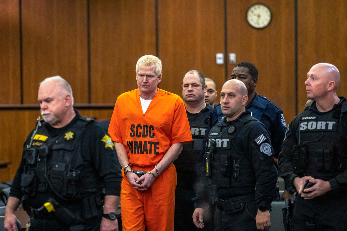 DOJ Files Motion to Dismiss Alex Murdaugh’s Appeal of 40-Year Sentence