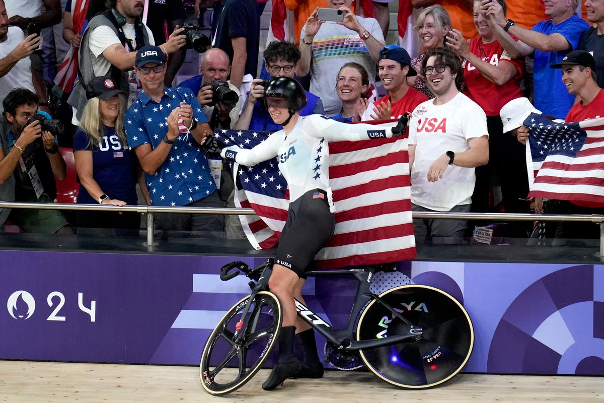 Jennifer Valente Defends Olympic Omnium Gold to Wrap Up Best Summer Games for US Cycling in 40 Years
