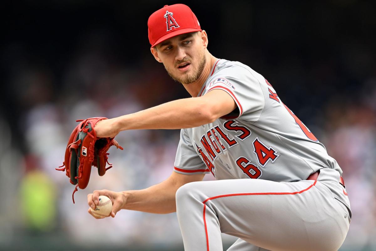 Rookie Kochanowicz Earns First Career Victory as Angels Beat Nationals