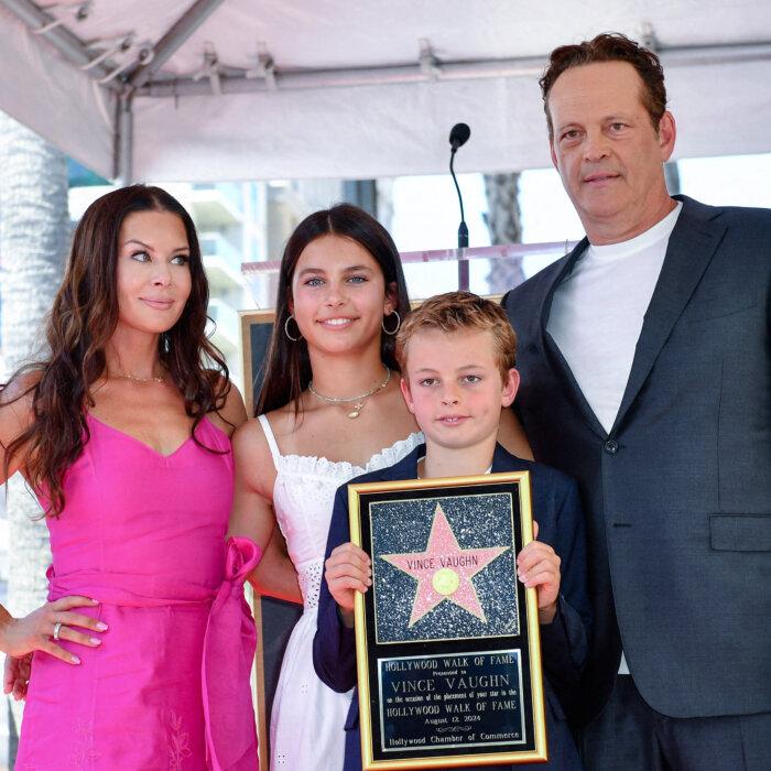 Vince Vaughn Praises Wife, Children During Hollywood Walk of Fame Ceremony