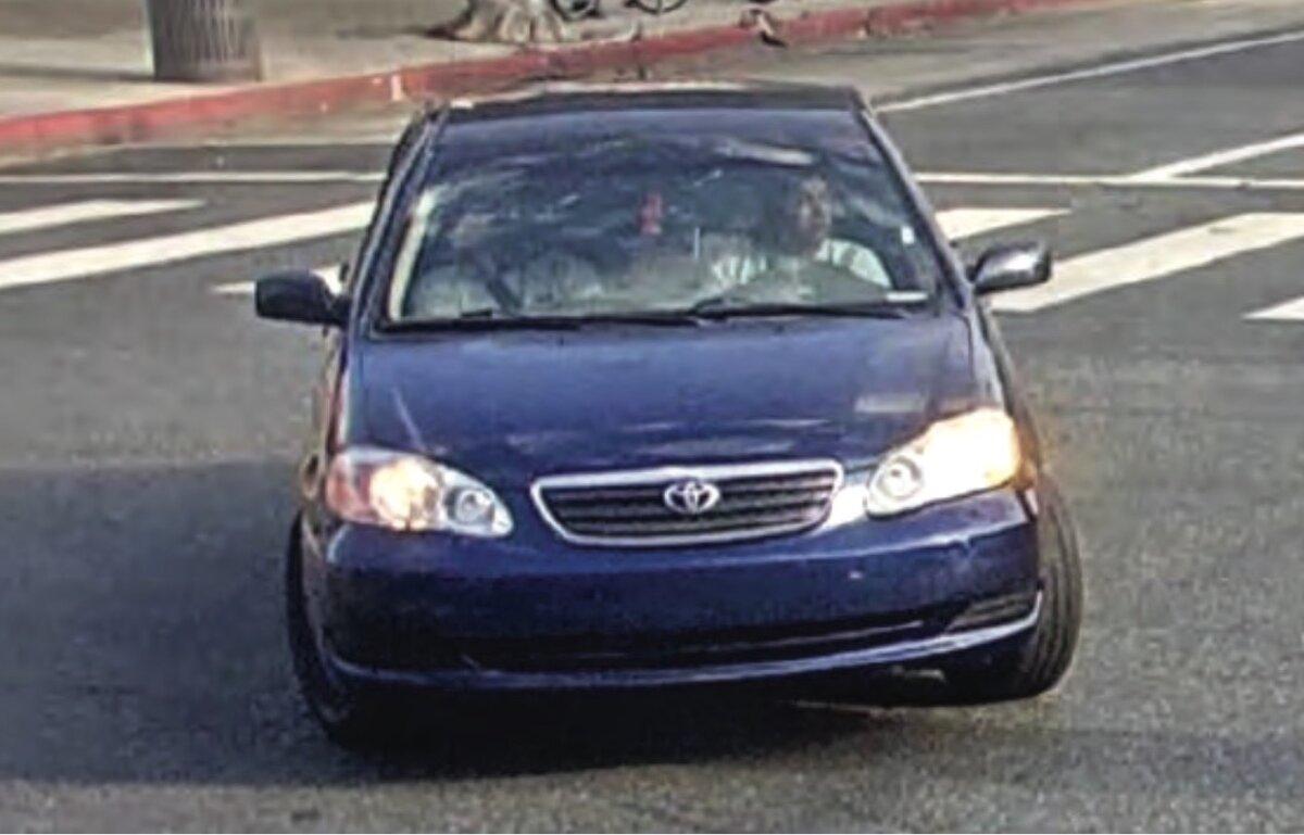 Los Angeles federal prosecutors charged two South American nationals with robbery after a man was reportedly held at gunpoint in Beverly Hills, Calif., on Aug. 7, 2024, at the Beverly Wilshire Hotel and robbed of his $1 million designer watch. The suspects fled in a blue Toyota Corolla. (Courtesy of the U.S. Attorney’s Office)