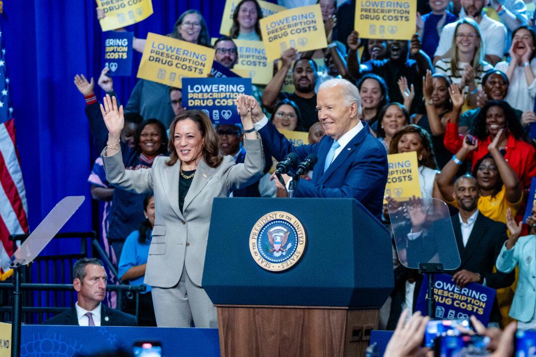 Biden, Harris Appear Together in Maryland, Tout Efforts to Reduce Drug Prices