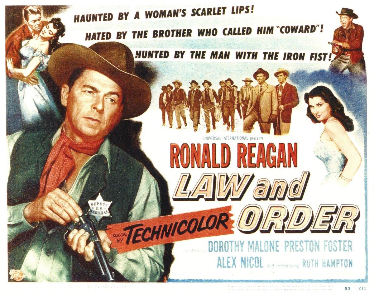 Ronald Reagan starred in many B-films. (MovieStillsDb)