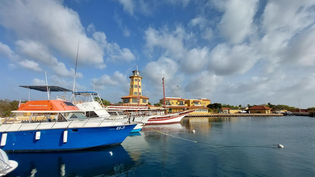 Bonaire offers a variety of private boat charters for exploring the island's coastline and marine life. (Kevin Revolinski)