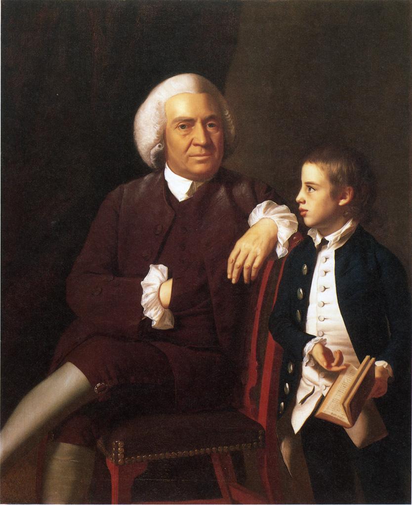 "William Vassal and His Son Leonard," 1771, by John Singleton Copley. Painting. De Young Museum, San Francisco. (Public Domain)