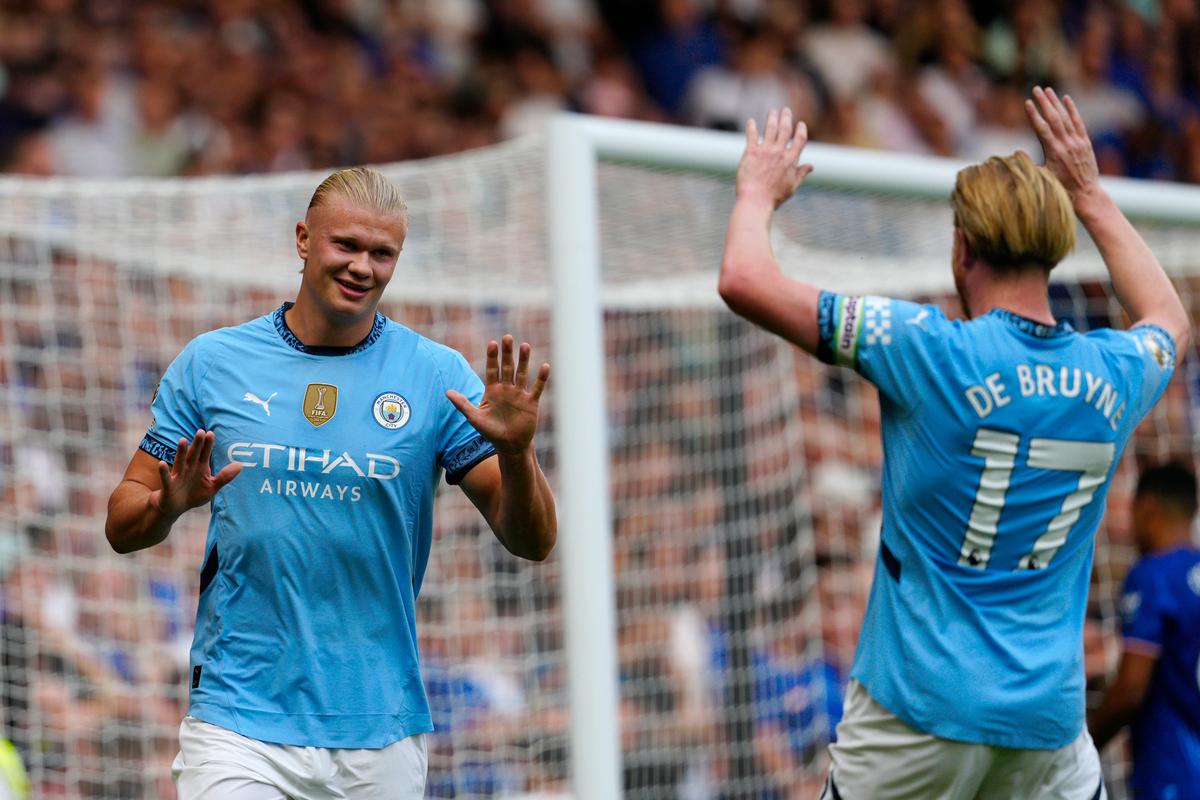 Haaland Scores in 100th Appearance as Man City Beats Chelsea 2–0 in Premier League