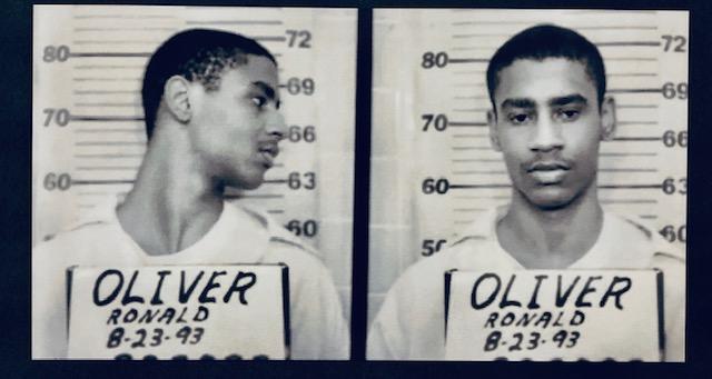 Mr. Olivier’s mug shots from when he was 16. (Courtesy of Ronald Olivier)