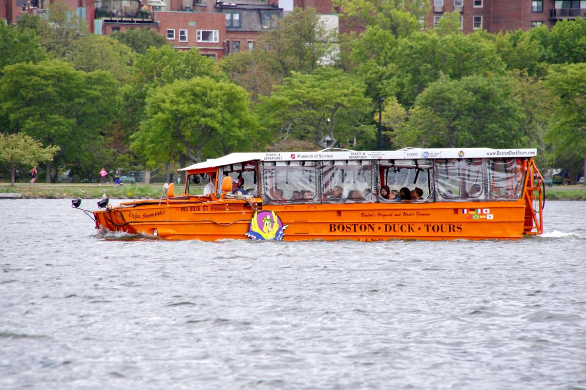 Boston Duck Boat Captains Rescue Toddler and Father From Charles River