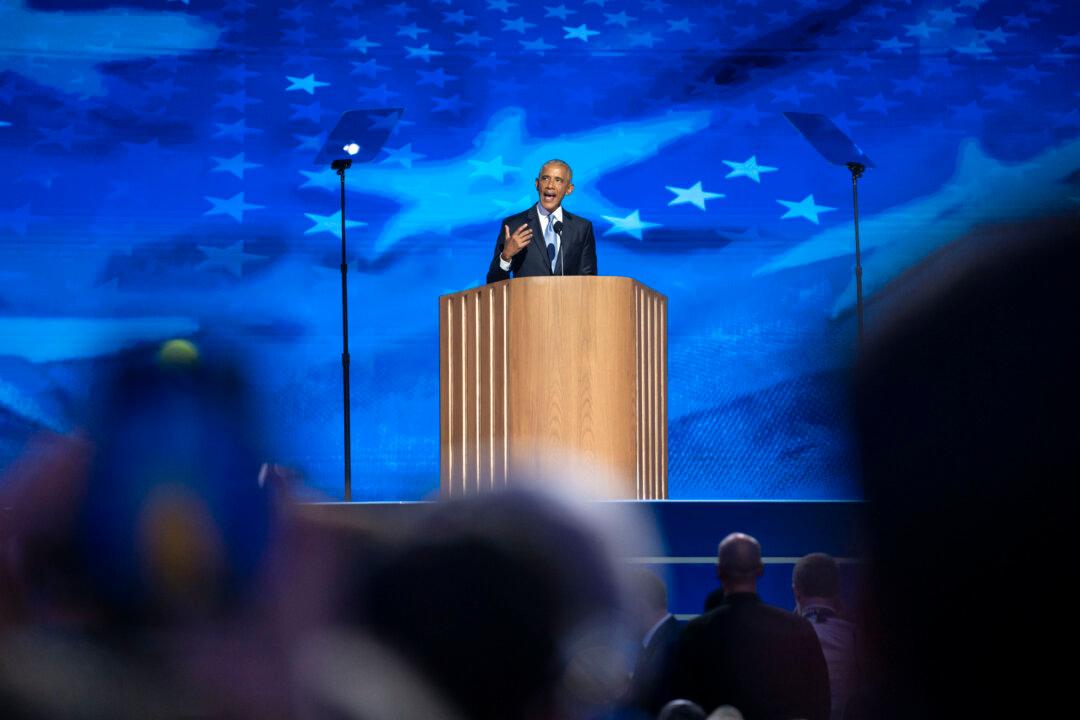 Obamas Make Case for Harris at DNC