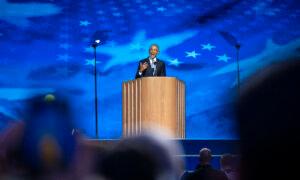 Obamas Make Case for Harris at DNC