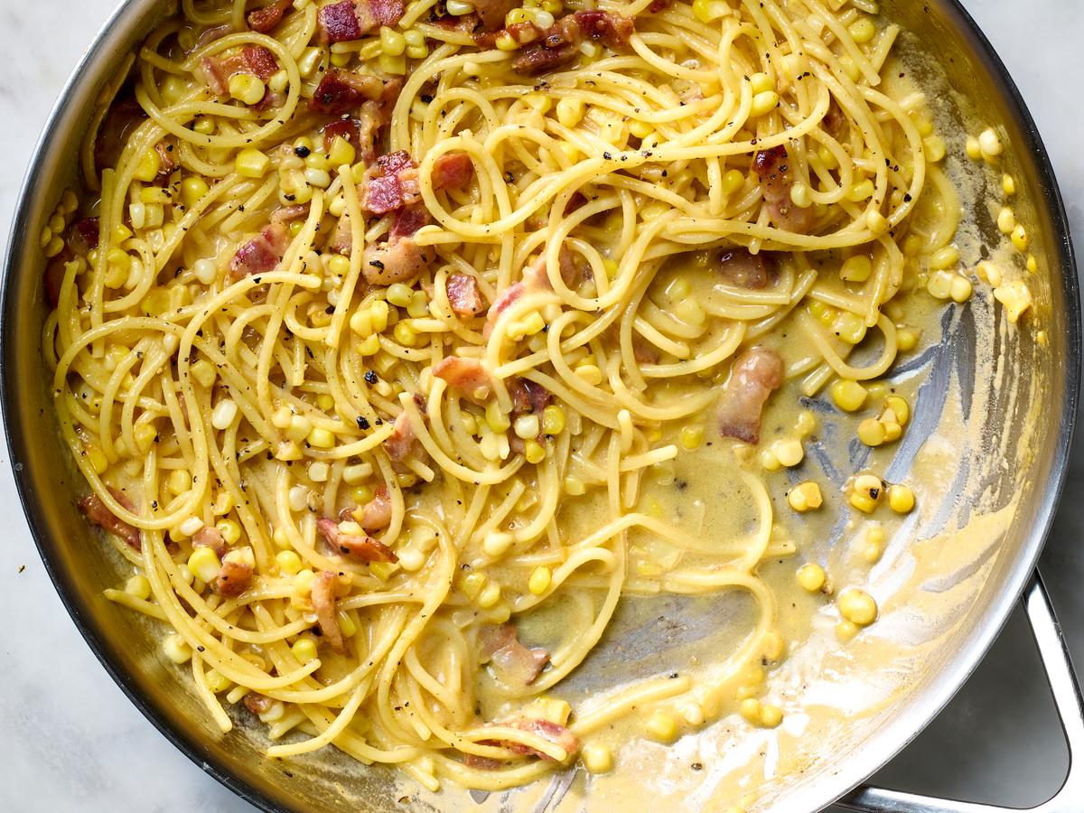 My Corn Carbonara Is so Good, I’ve Made It for Dinner Several Nights in a Row